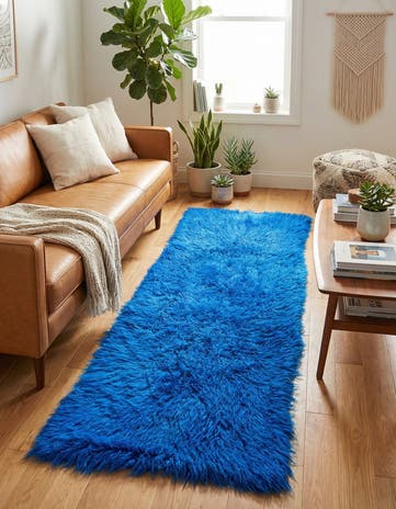 2' 1 x 5' 5 Hand Knotted Moroccan Wool Runner Rug