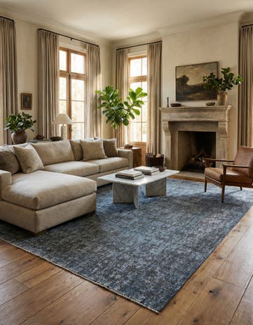 9' 2 x 12' 9 Hand Knotted Ultra Vintage Persian Wool Rug