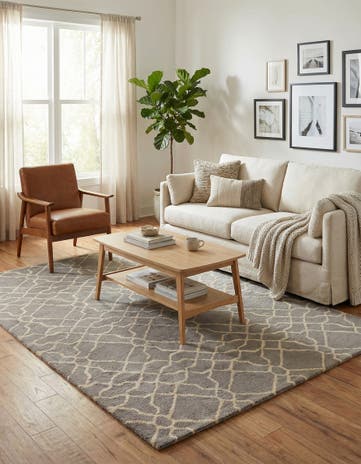 5' x 8' Luna Wool Rug
