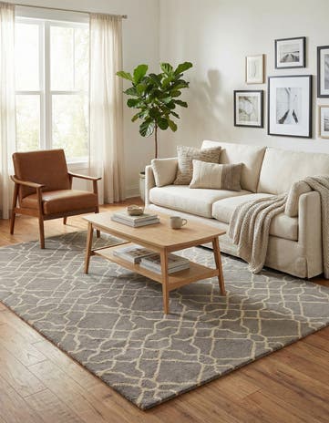 5' x 8' Luna Wool Rug