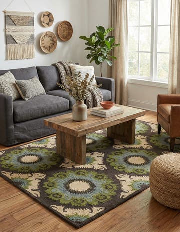 5' 1 x 8' Luna Wool Rug