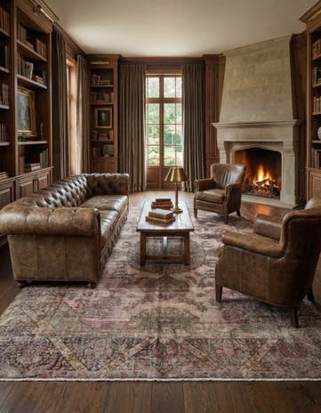 10' 1 x 13' Vintage Wool Rug