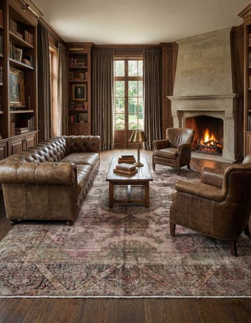 10' 1 x 13' Vintage Wool Rug