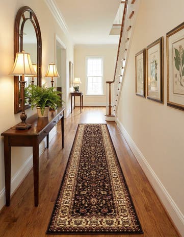 3' x 19' 8 Classic Agra Runner Rug