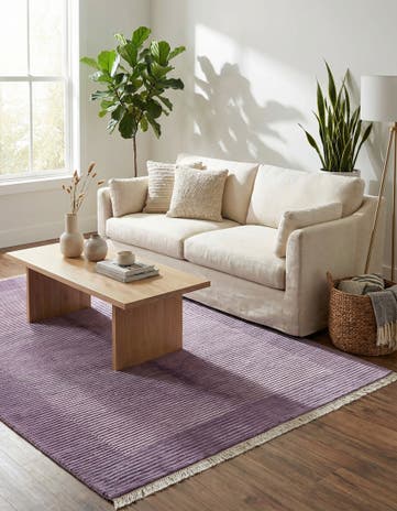 3' 11 x 6' Hand Knotted Darya Wool Rug