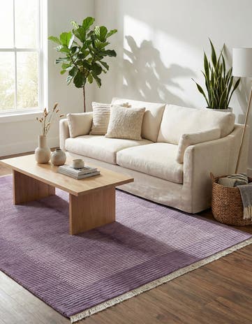 3' 11 x 6' Hand Knotted Darya Wool Rug