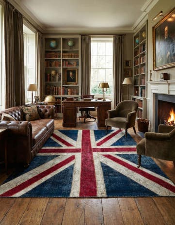 7' x 9' 1 Hand Knotted Ultra Vintage Persian Wool Rug