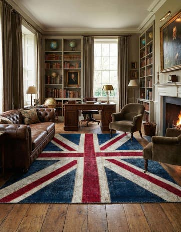 7' x 9' 1 Hand Knotted Ultra Vintage Persian Wool Rug