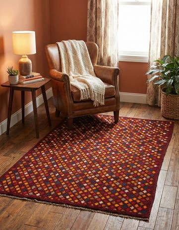 2' 10 x 4' 4 Hand Knotted Balouch Wool Rug