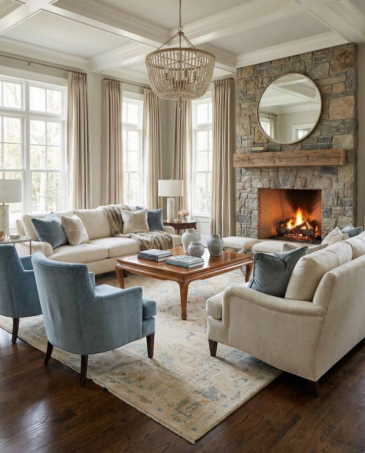 Detail image of 8' 9 x 11' 8 Hand Knotted Oushak Rug