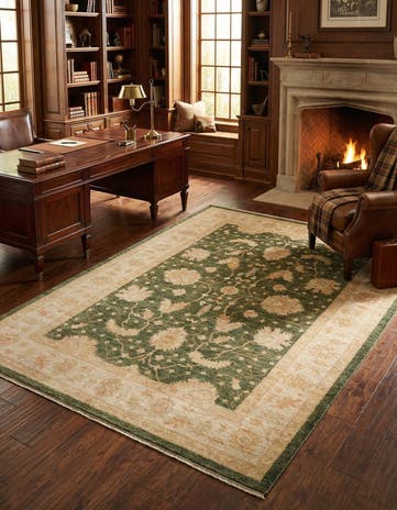5' 7 x 7' 10 Ziegler Wool Rug