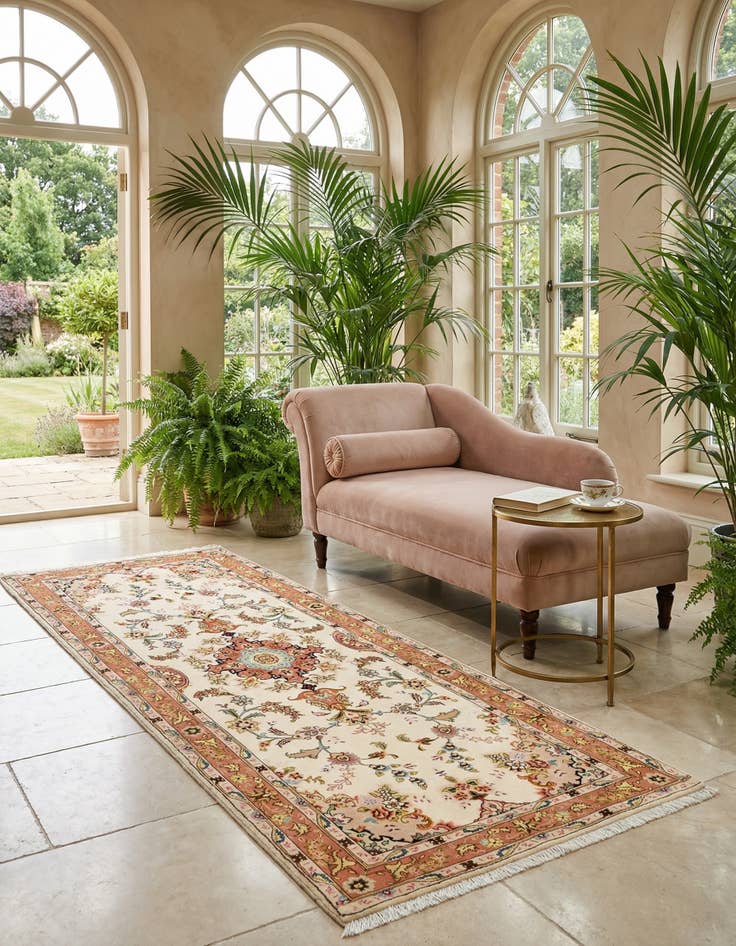 Detail image of 2' 9 x 6' 9 Tabriz Runner Rug