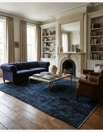 9' 5 x 13' 6 Hand Knotted Ultra Vintage Persian Wool Rug