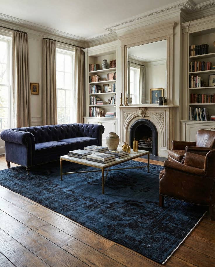 Detail image of 9' 5 x 13' 6 Hand Knotted Ultra Vintage Persian Wool Rug