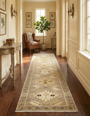 2' 4 x 11' 3 Hamedan Runner Rug
