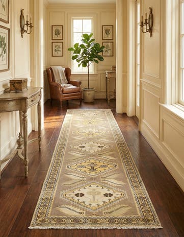 2' 4 x 11' 3 Hamedan Runner Rug