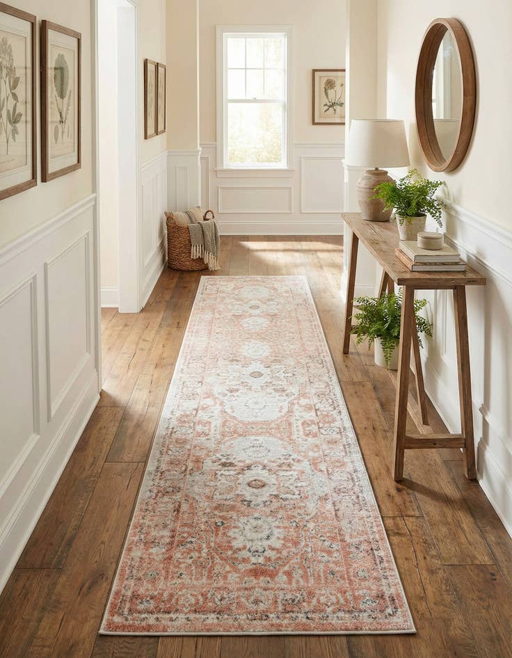 Detail image of 3' x 13' Madeline Vintage Runner Rug