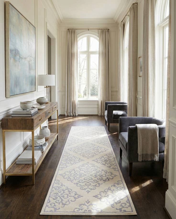 Detail image of 2' 10 x 9' 7 Darya Runner Rug