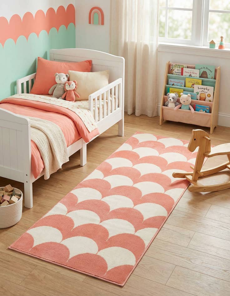 Detail image of 2' x 5' Whimsy Kids Runner Rug