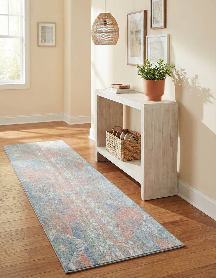 Detail image of 2' x 8' Kamala Washable Runner Rug