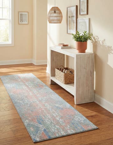 2' x 8' Kamala Washable Runner Rug