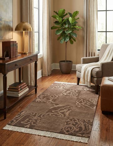 2' 7 x 5' Hand Knotted Darya Wool Rug