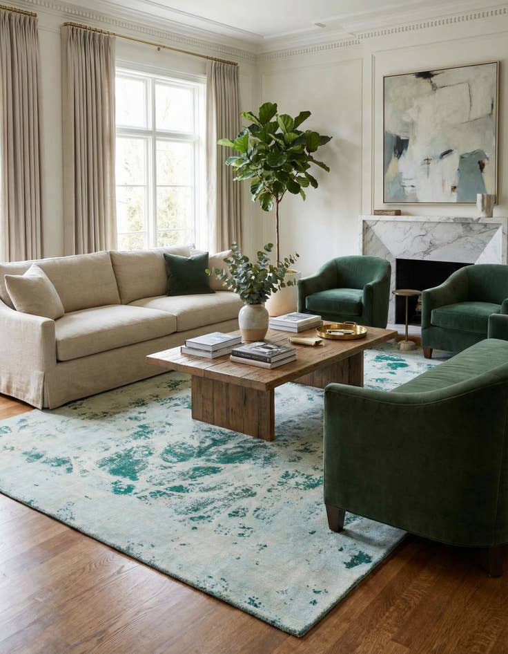 Detail image of 8' 8 x 11' 8  Hand Knotted Ultra Vintage Persian Wool Rug