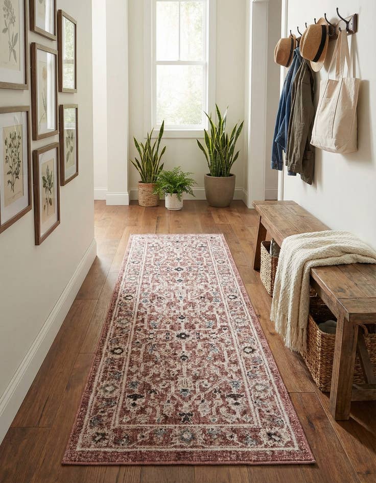 Detail image of 2' x 6' Eco Traditional Runner Rug