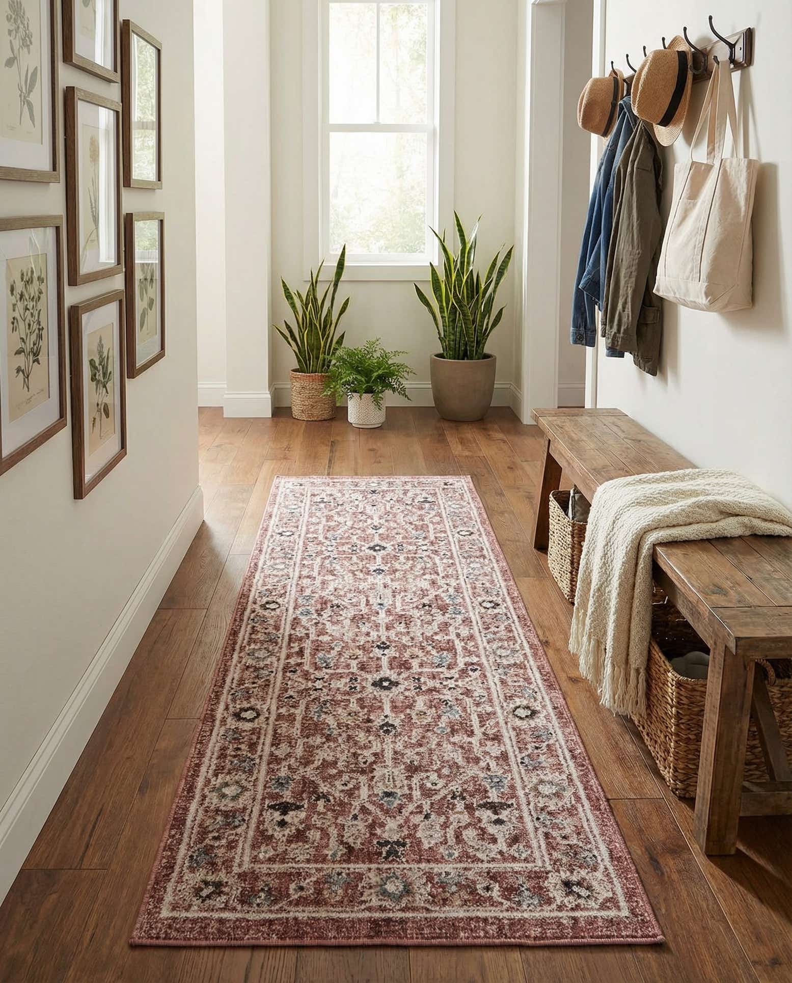2' x 6' Eco Traditional Runner Rug