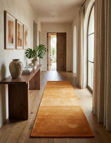 2' 9 x 9' 8 Hand Knotted Tibet Wool Runner Rug