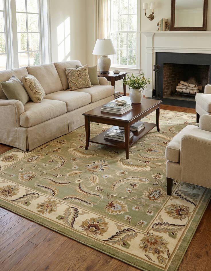 Detail image of 10' x 13' Classic Agra Rug