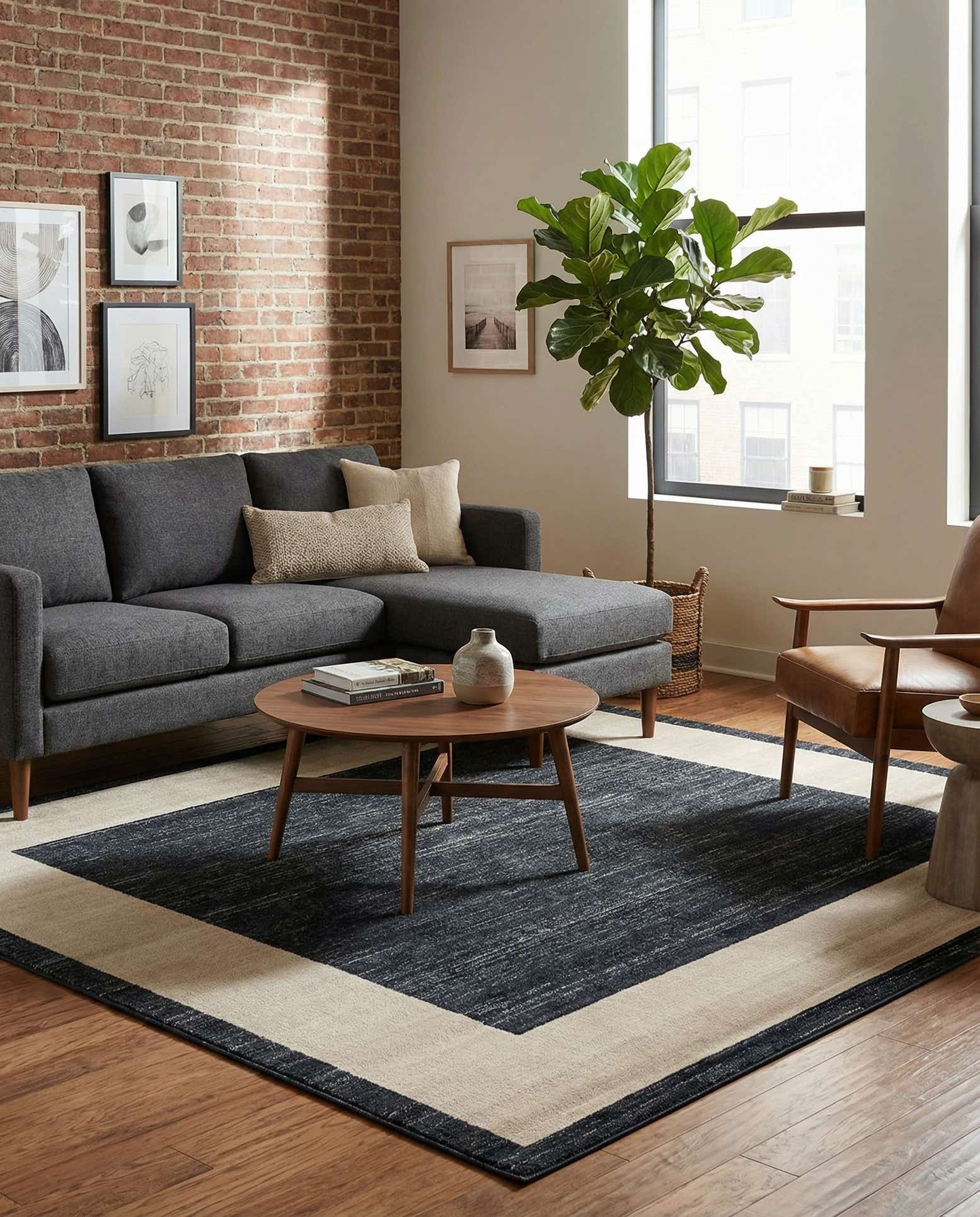 7' 10 x 7' 10 Uptown Yorkville Square Rug