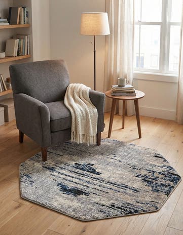 4' x 4' Tucson Octagon Rug
