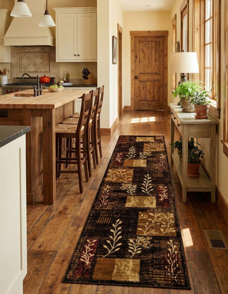 Detail image of 2' 7 x 12' Cafe Runner Rug