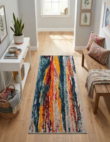 Washable Haerfest Runner Rug