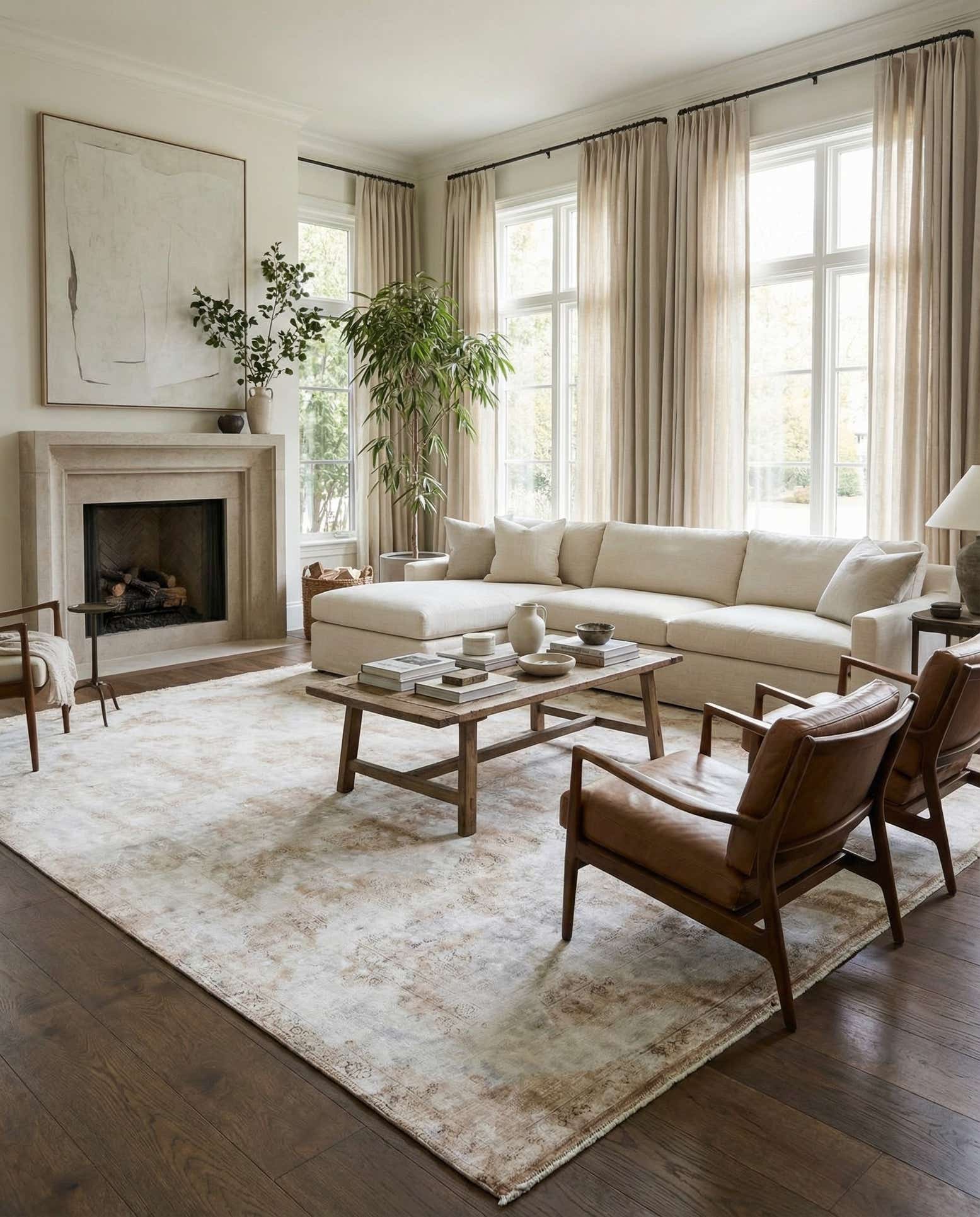 9' 3 x 12' 2 Hand Knotted Ultra Vintage Persian Wool Rug