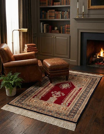 2' 8 x 4' Hand Knotted Bokhara Oriental Wool Rug
