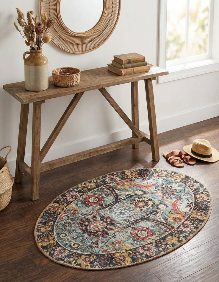 Detail image of 2' x 3' 1 Timeless Oval Rug