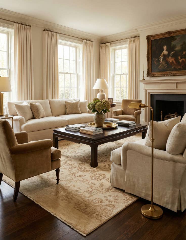 Detail image of 4' 10 x 6' 8  Hand Knotted Tibet Oriental Wool Rug