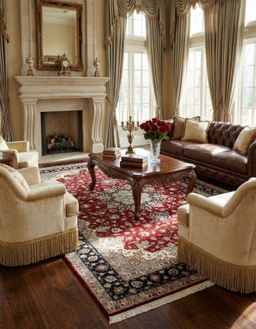 6' 9 x 9' 11 Tabriz Rug
