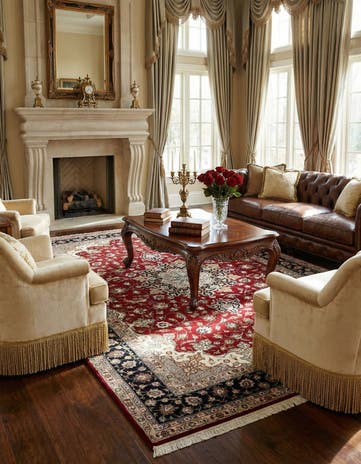 6' 9 x 9' 11 Tabriz Rug