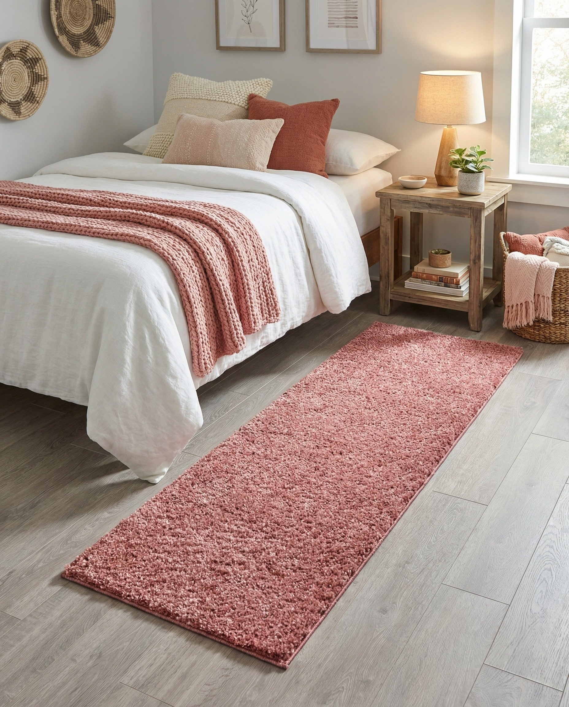  2' 7 x 10' Jill Zarin Shaggy Chic Runner Rug