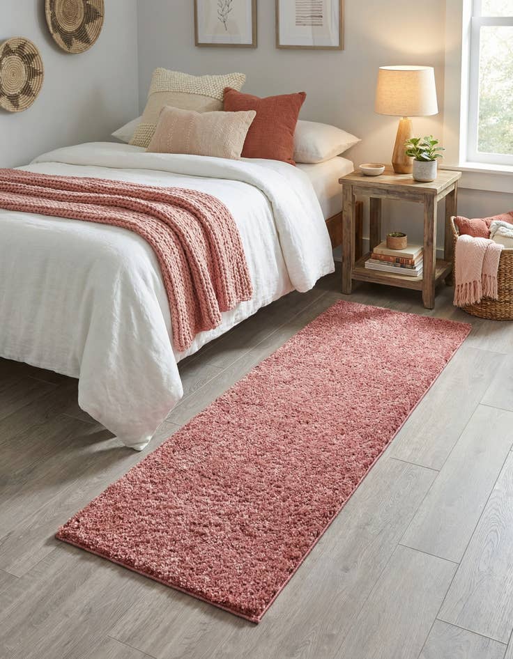 Detail image of 2' 7 x 10' Jill Zarin Shaggy Chic Runner Rug