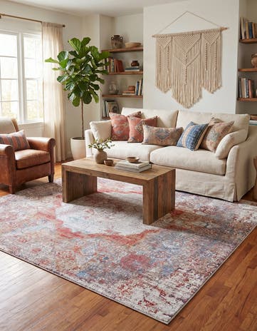 Washable Yara Square Rug