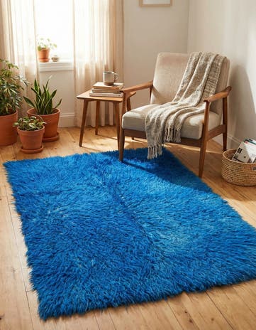 3' 1 x 4' 9 Hand Knotted Moroccan Wool Rug