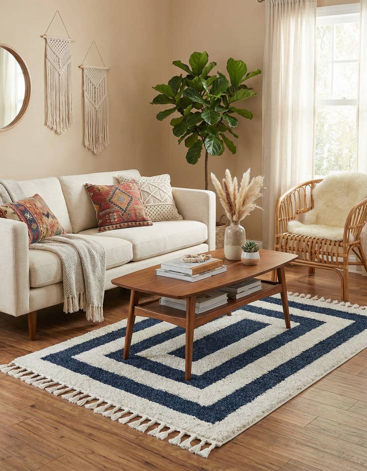 Detail image of  4' x 6' Boho Rug