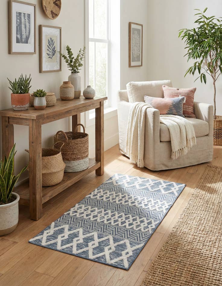 Detail image of 1' 3 x 1' 4 Sabrina Soto Casa Valencia Sample Rug