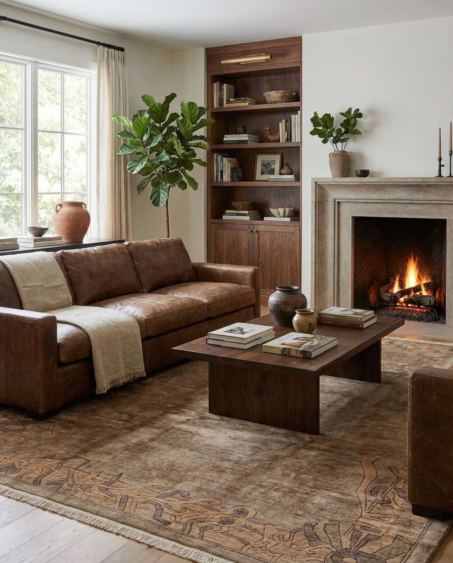 8' 1 x 9' 11 Hand Knotted Tibet Wool Rug