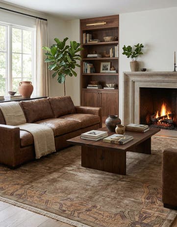 8' 1 x 9' 11 Hand Knotted Tibet Wool Rug