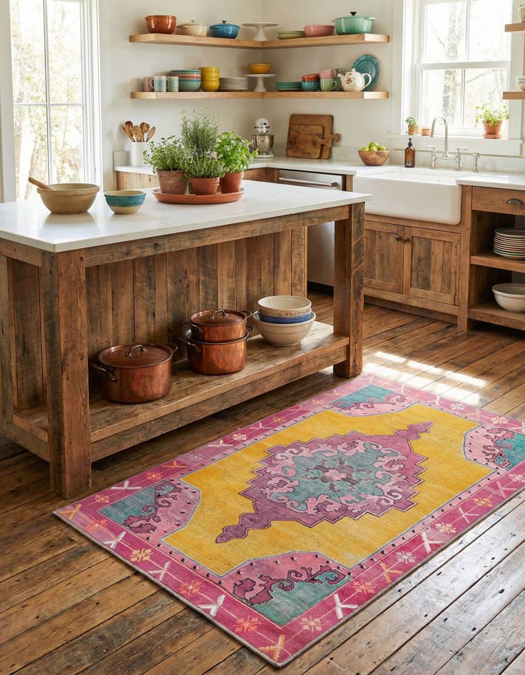 Detail image of  3' 6 x 5' 6 Timeless Rug